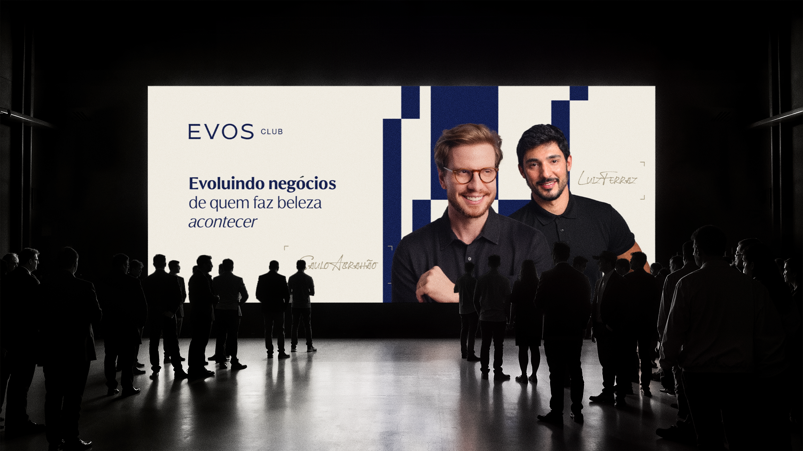 EVOS Club — telão de evento